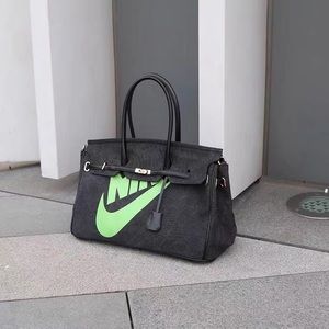 Nike birkin style tote bag